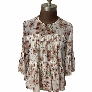 Sale ‼️Lucky Brand ruffle tunic